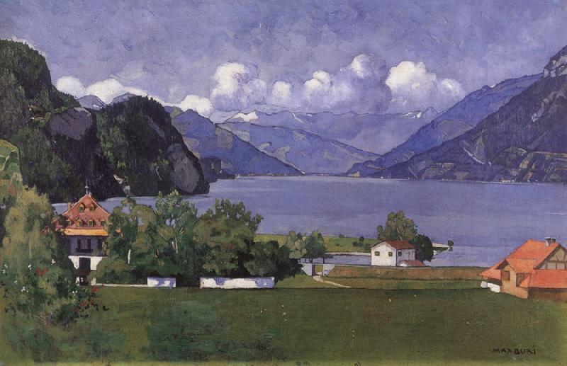 Max Buri Brienzersee-Landschaft